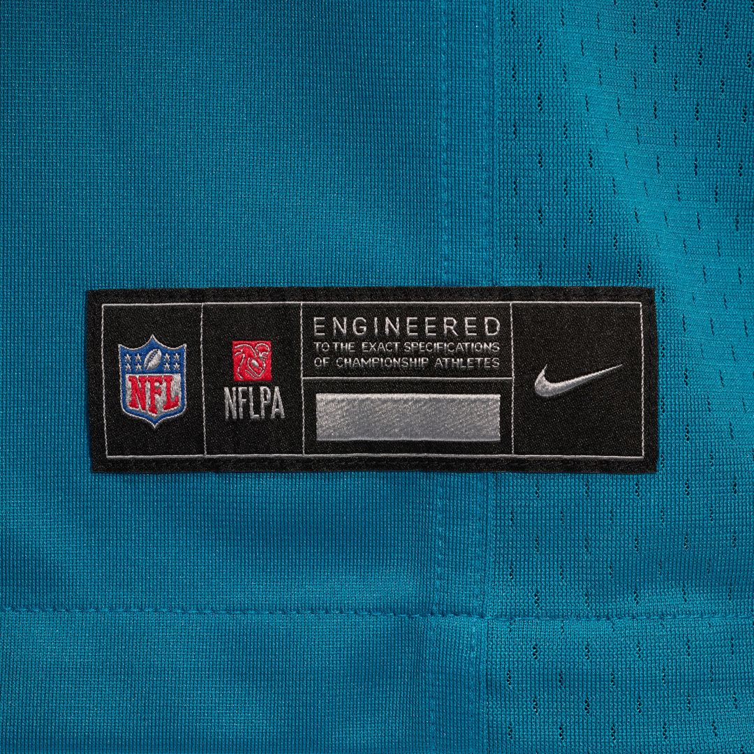 Brenton Strange Jacksonville Jaguars Team Game Jersey - Teal