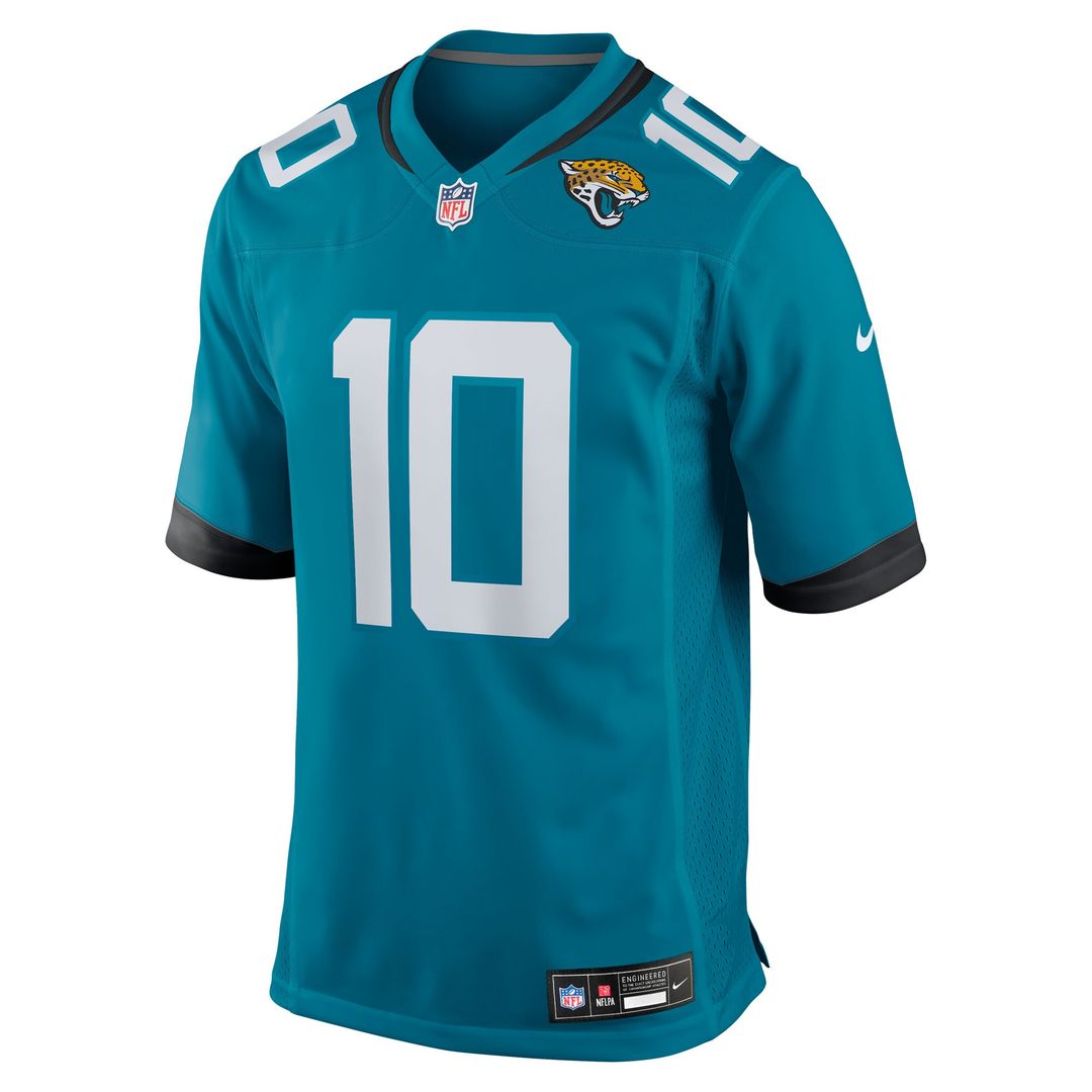 Carter Bradley Jacksonville Jaguars Team Game Jersey - Teal