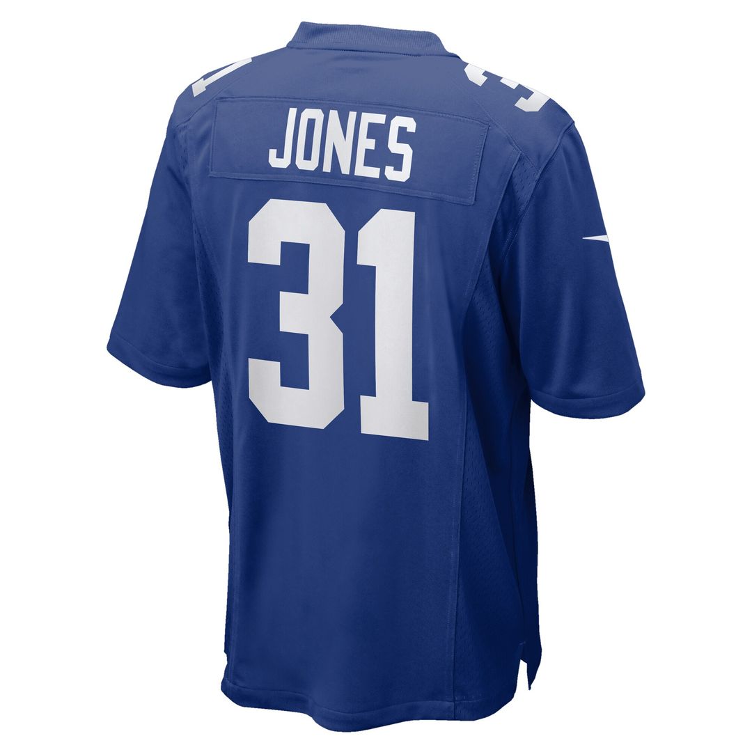 Nic Jones New York Giants Team Game Jersey - Royal