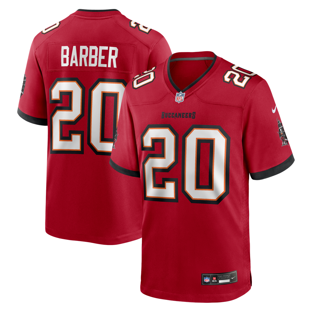 Ronde Barber Tampa Bay Buccaneers Game Retired Player Jersey - Red