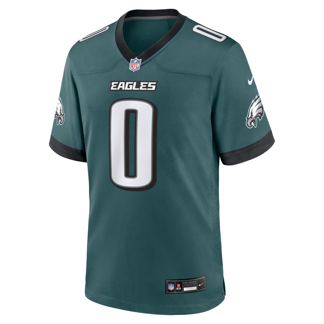Marquise Brown Philadelphia Eagles Team Game Jersey - Midnight Green