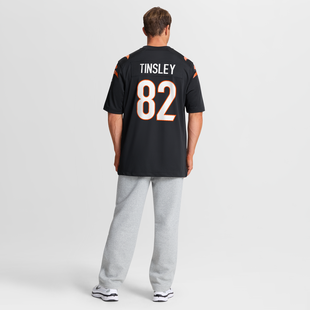 Mitchell Tinsley Cincinnati Bengals Team Game Jersey - Black