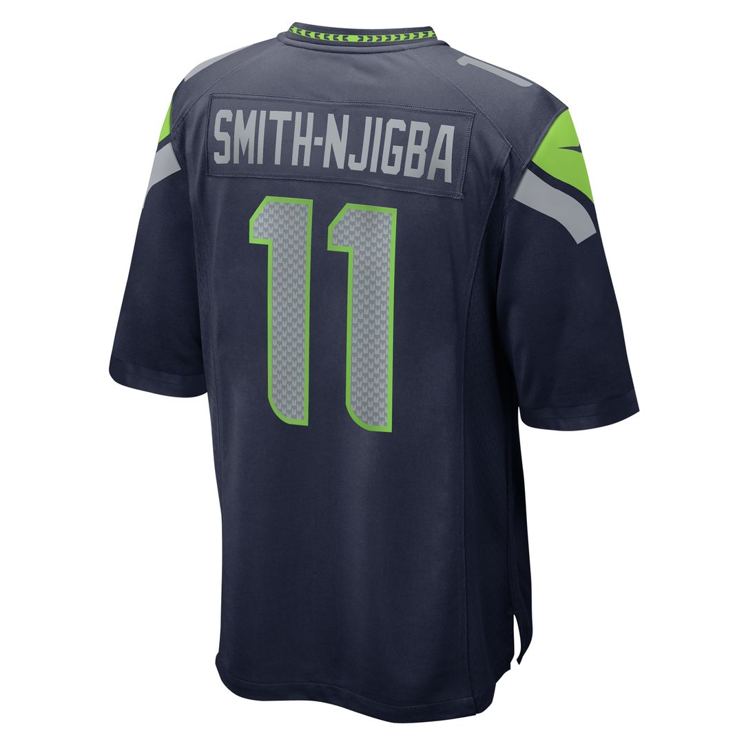 Jaxon Smith-Njigba Seattle Seahawks Game Jersey - College Navy