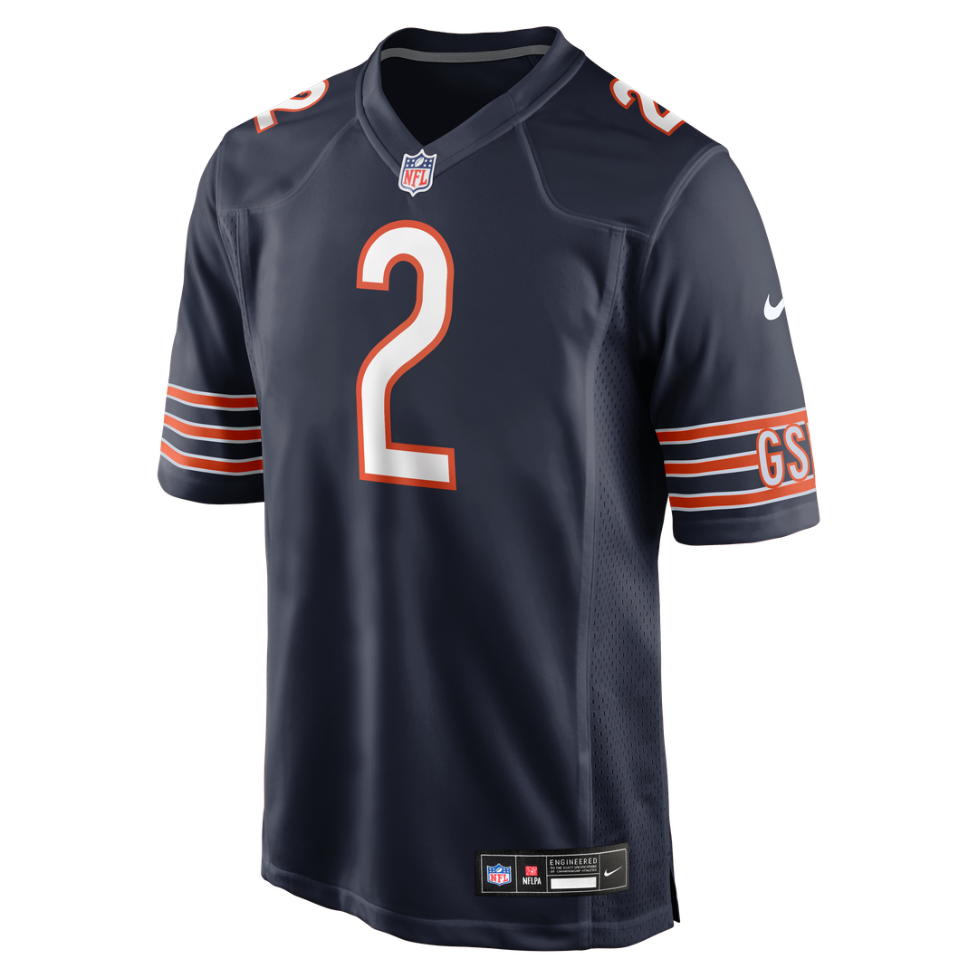 Coby Bryant Chicago Bears Team Game Jersey - Navy
