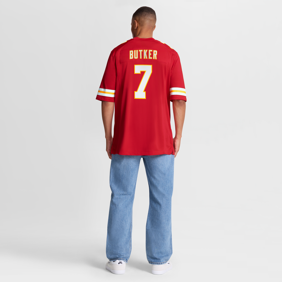 Harrison Butker Kansas City Chiefs Game Jersey - Red