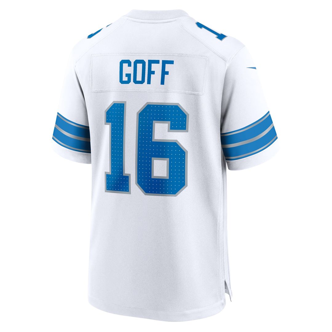 Jared Goff Detroit Lions 2nd Alternate Game Jersey - Black