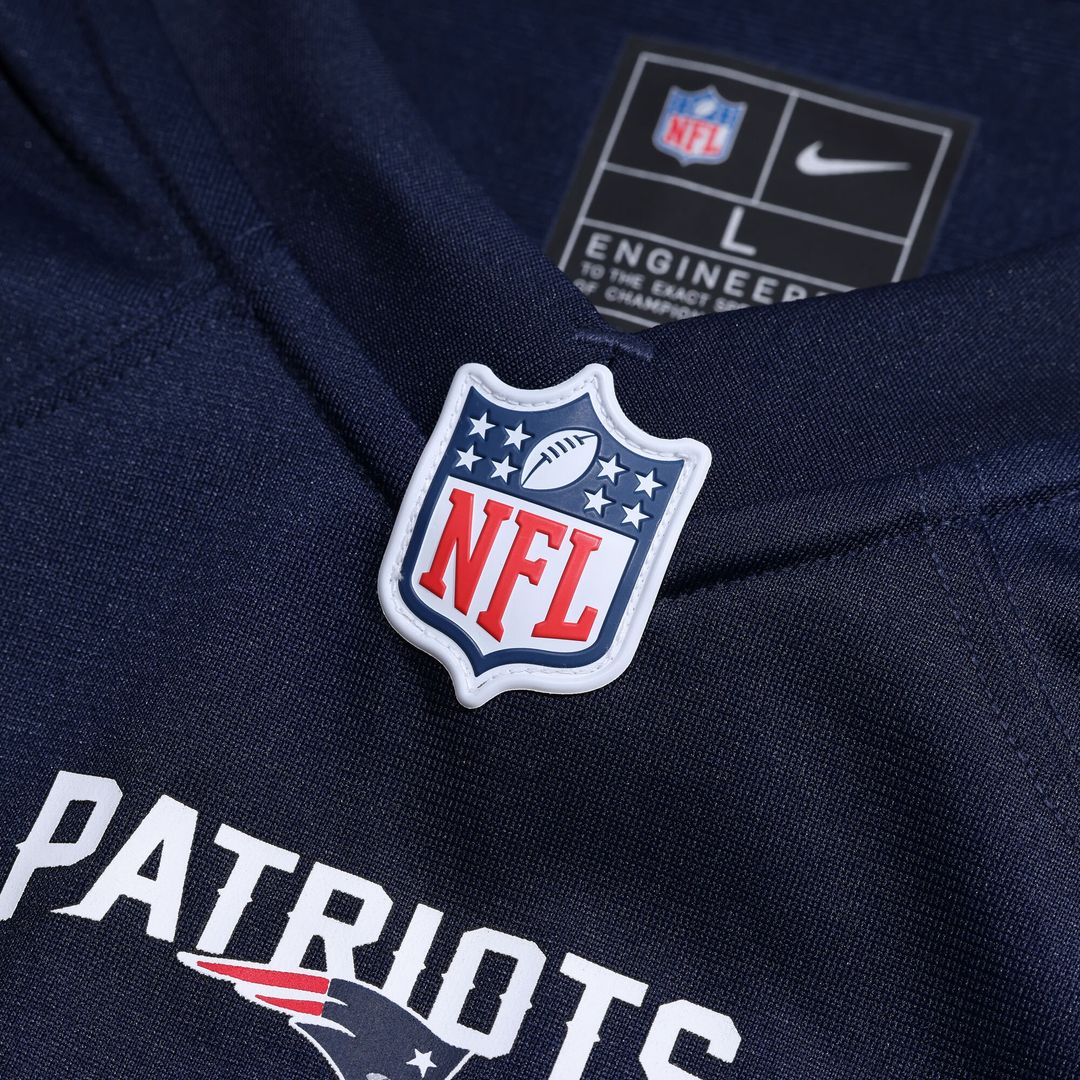 Jared Wilson New England Patriots Team Game Jersey - Navy