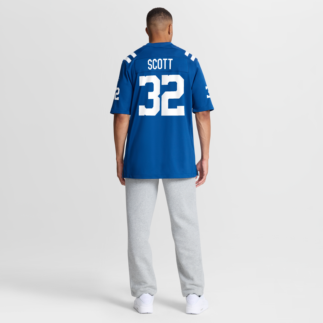 Daniel Scott Indianapolis Colts Team Game Jersey - Royal