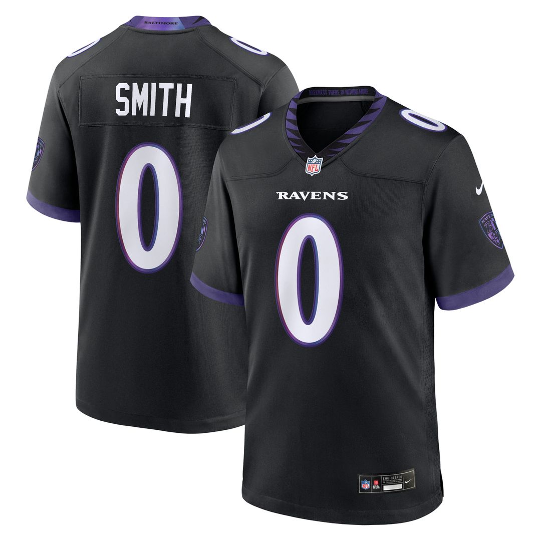 Roquan Smith Baltimore Ravens Alternate Game Jersey - Black