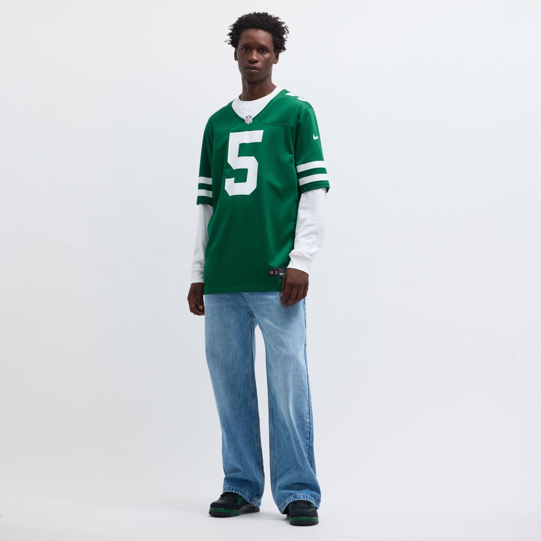 Garrett Wilson New York Jets Game Jersey - Legacy White