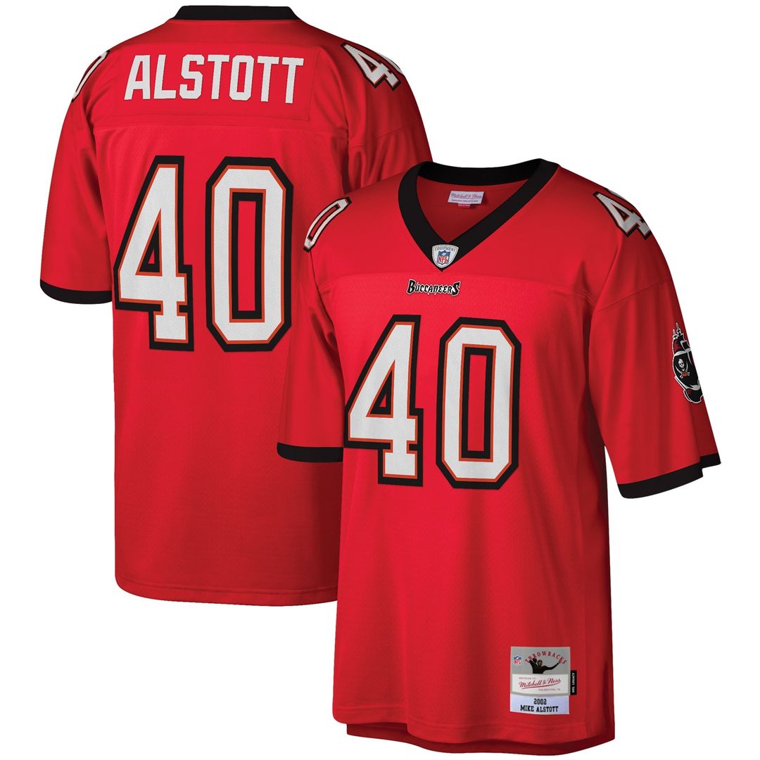 Mike Alstott Tampa Bay Buccaneers Legacy Replica Jersey - Orange