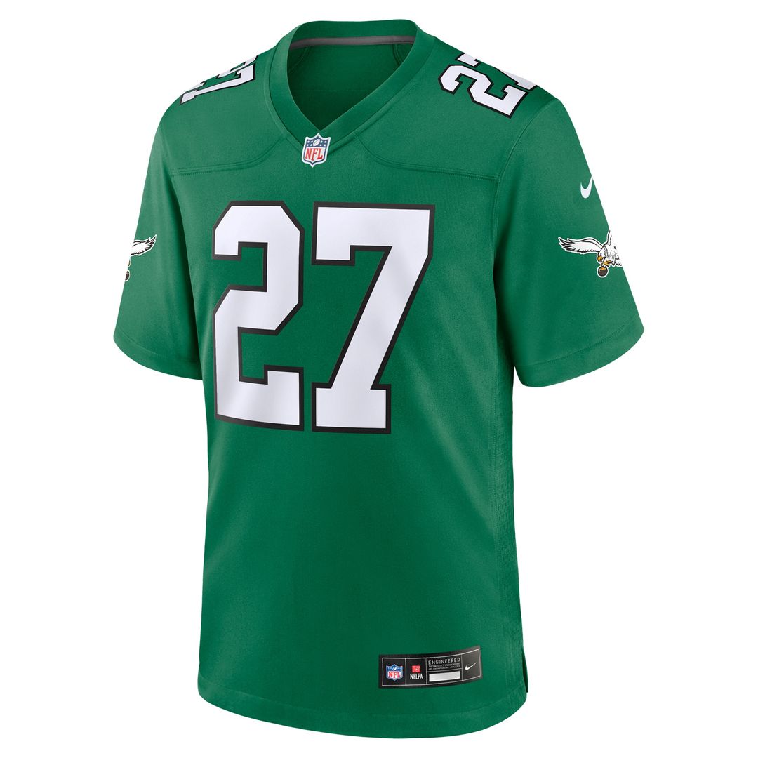 Quinyon Mitchell Philadelphia Eagles Alternate Game Jersey - Kelly Green