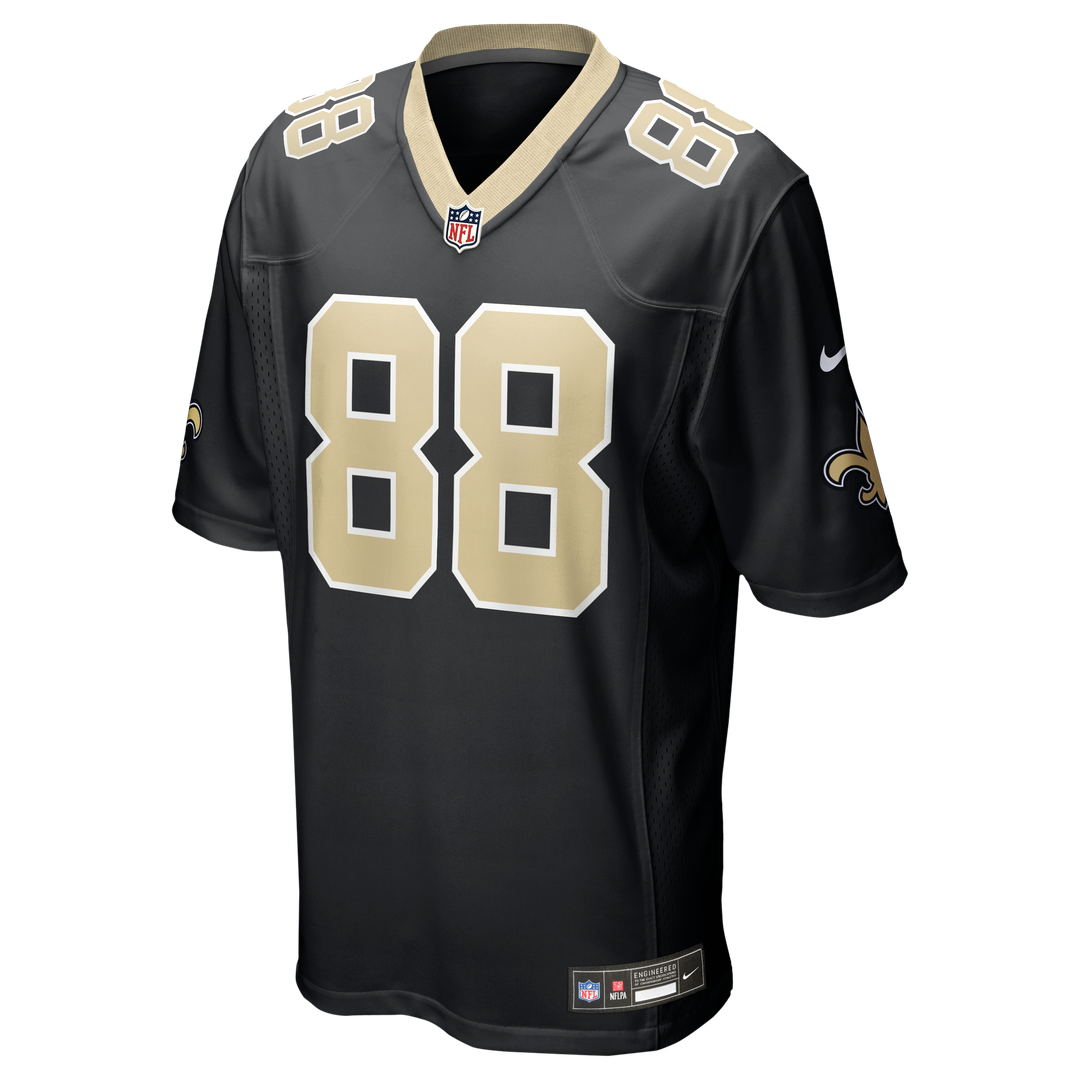Shaquan Davis New Orleans Saints Game Jersey - Black
