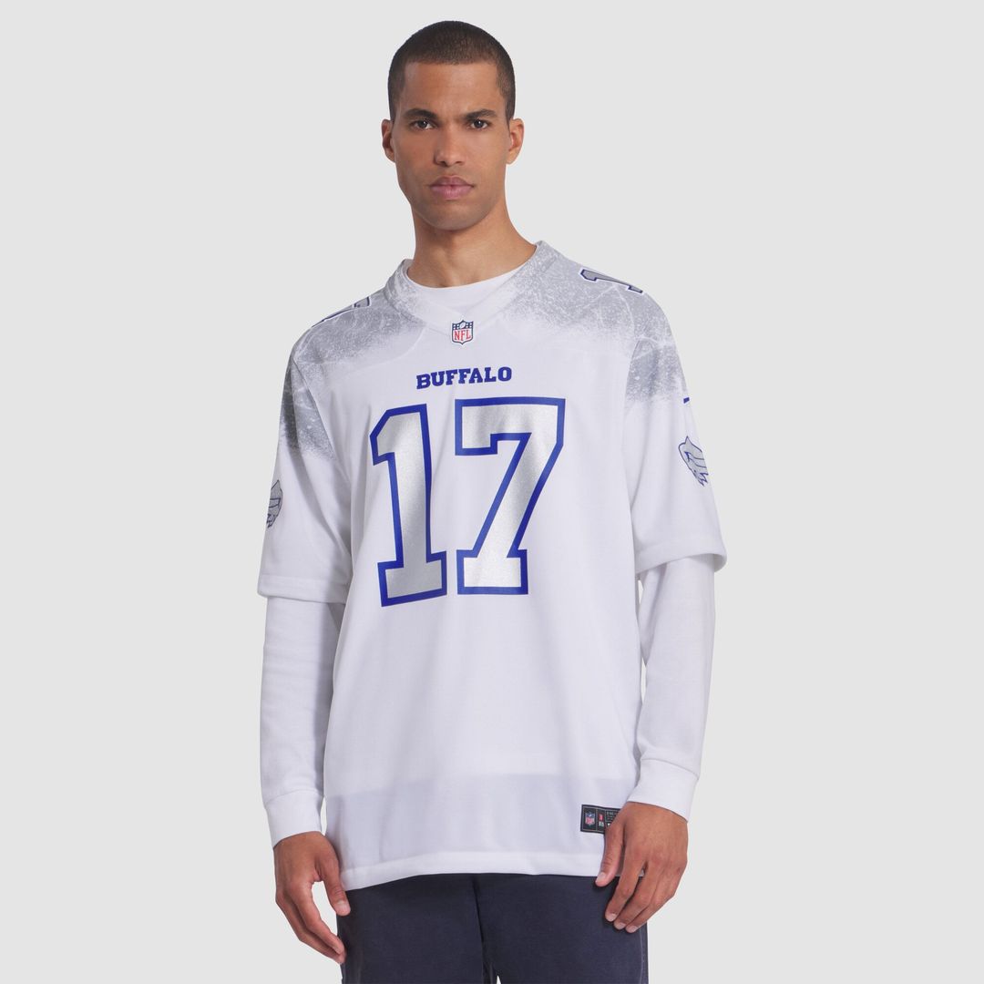 Josh Allen Buffalo Bills 2025 Rivalries Collection Game Jersey - White