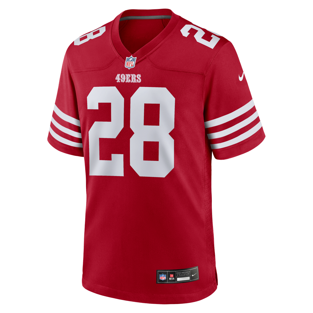 Darrell Luter Jr. San Francisco 49ers Game Jersey - Scarlet