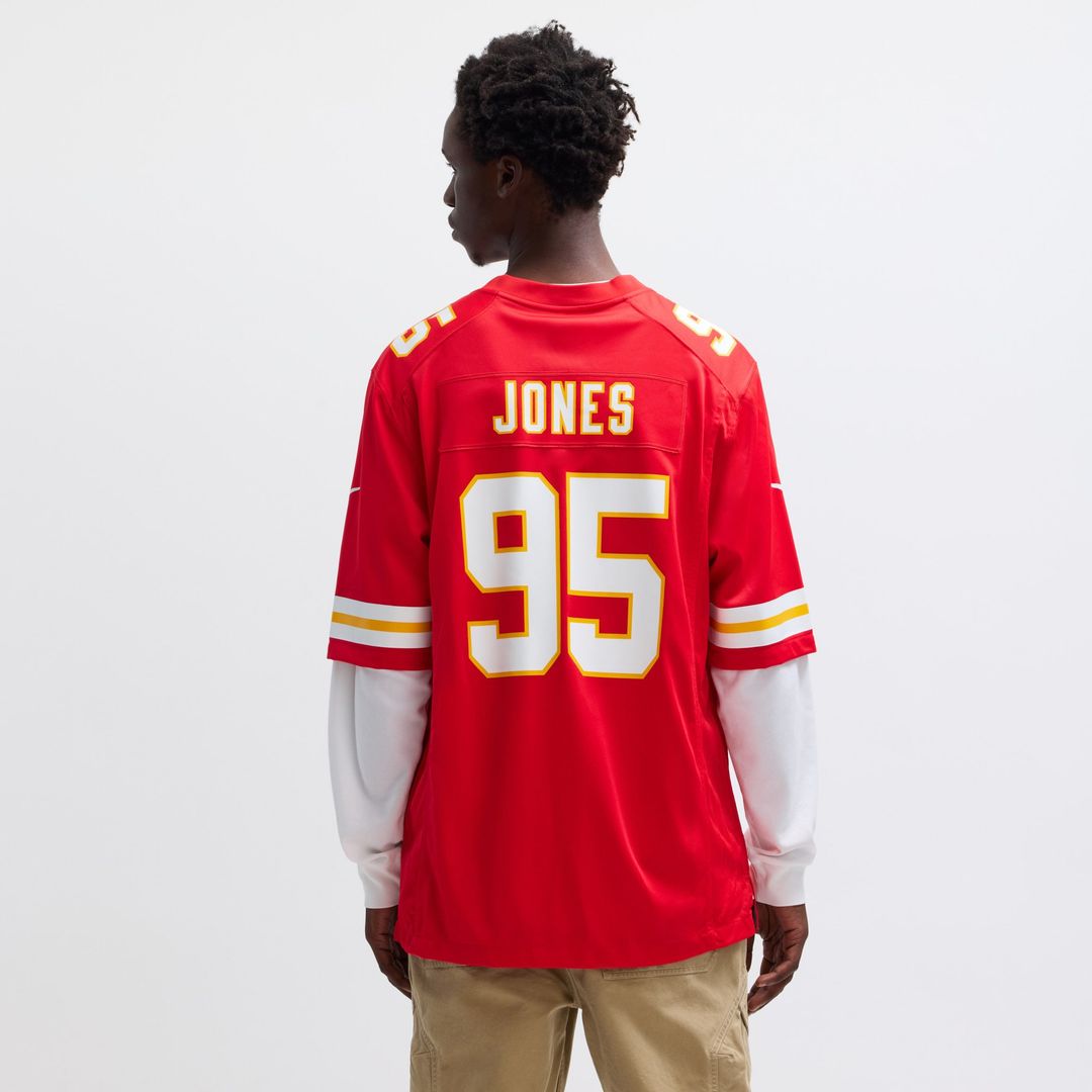 Chris Jones Kansas City Chiefs Game Jersey - Red