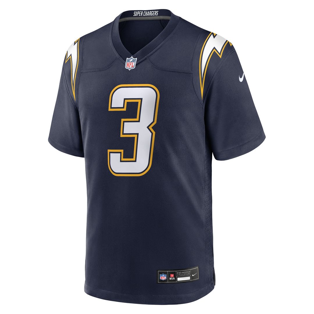 Derwin James Jr. Los Angeles Chargers Alternate Charger Power Game Player Jersey - Gold