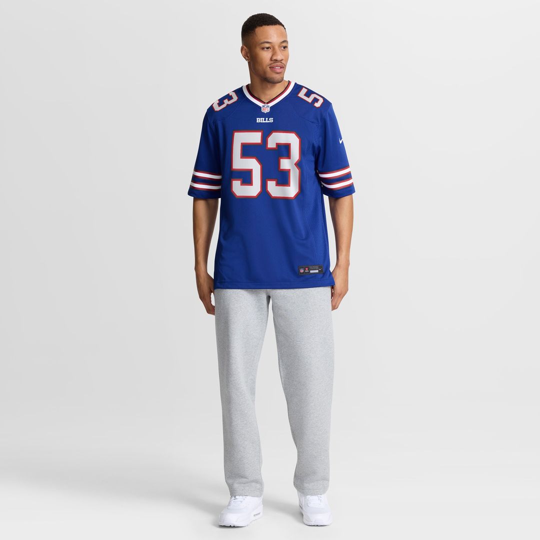 Lloyd Cushenberry III Buffalo Bills Team Game Jersey - Royal