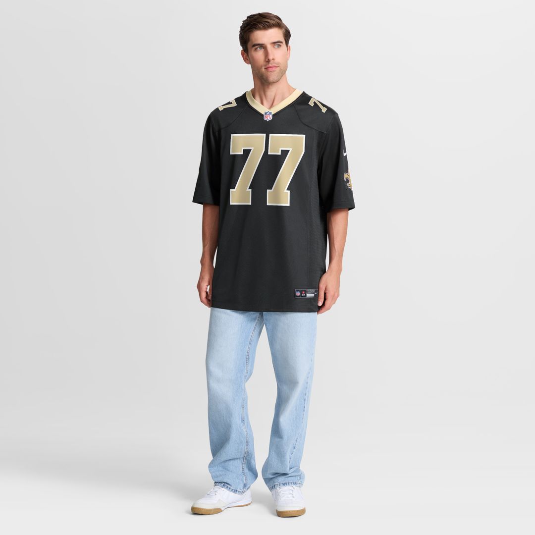 Dillon Radunz New Orleans Saints Team Game Jersey - Black