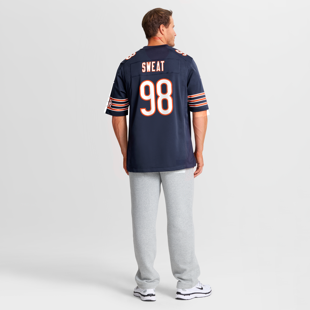 Montez Sweat Chicago Bears Game Jersey - Navy