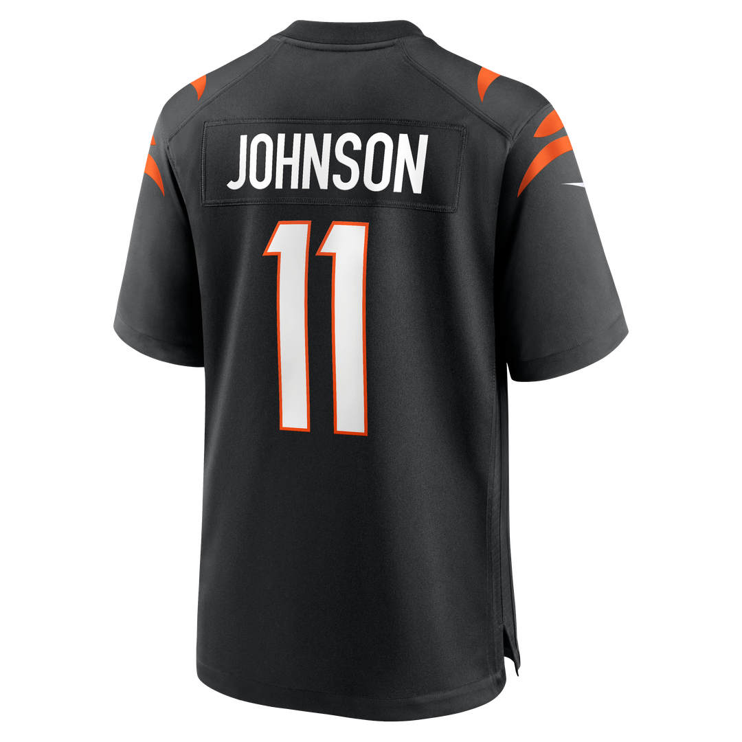 Josh Johnson Cincinnati Bengals Team Game Jersey - Black