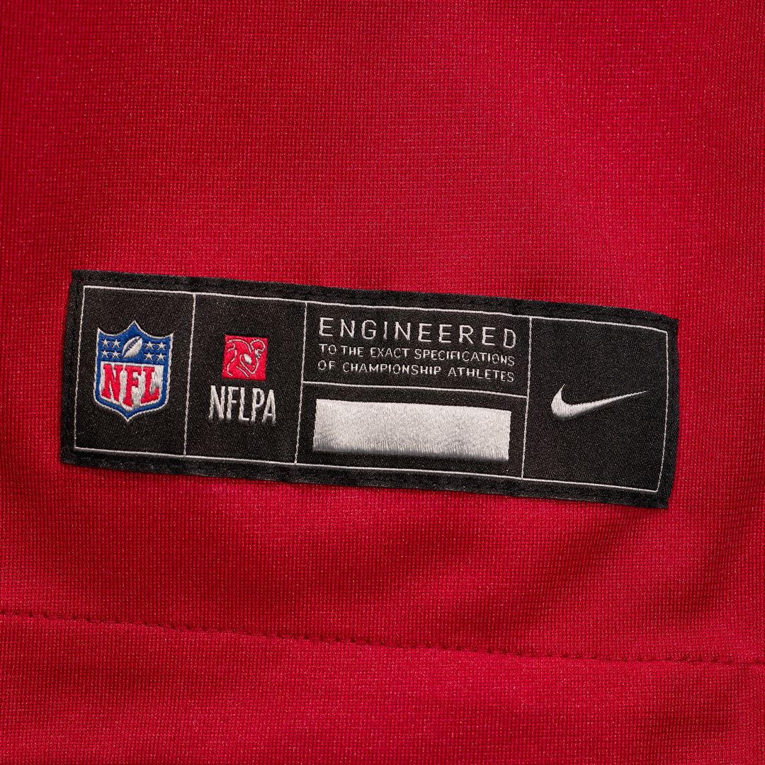 PJ Mustipher Arizona Cardinals Team Game Jersey - Cardinal