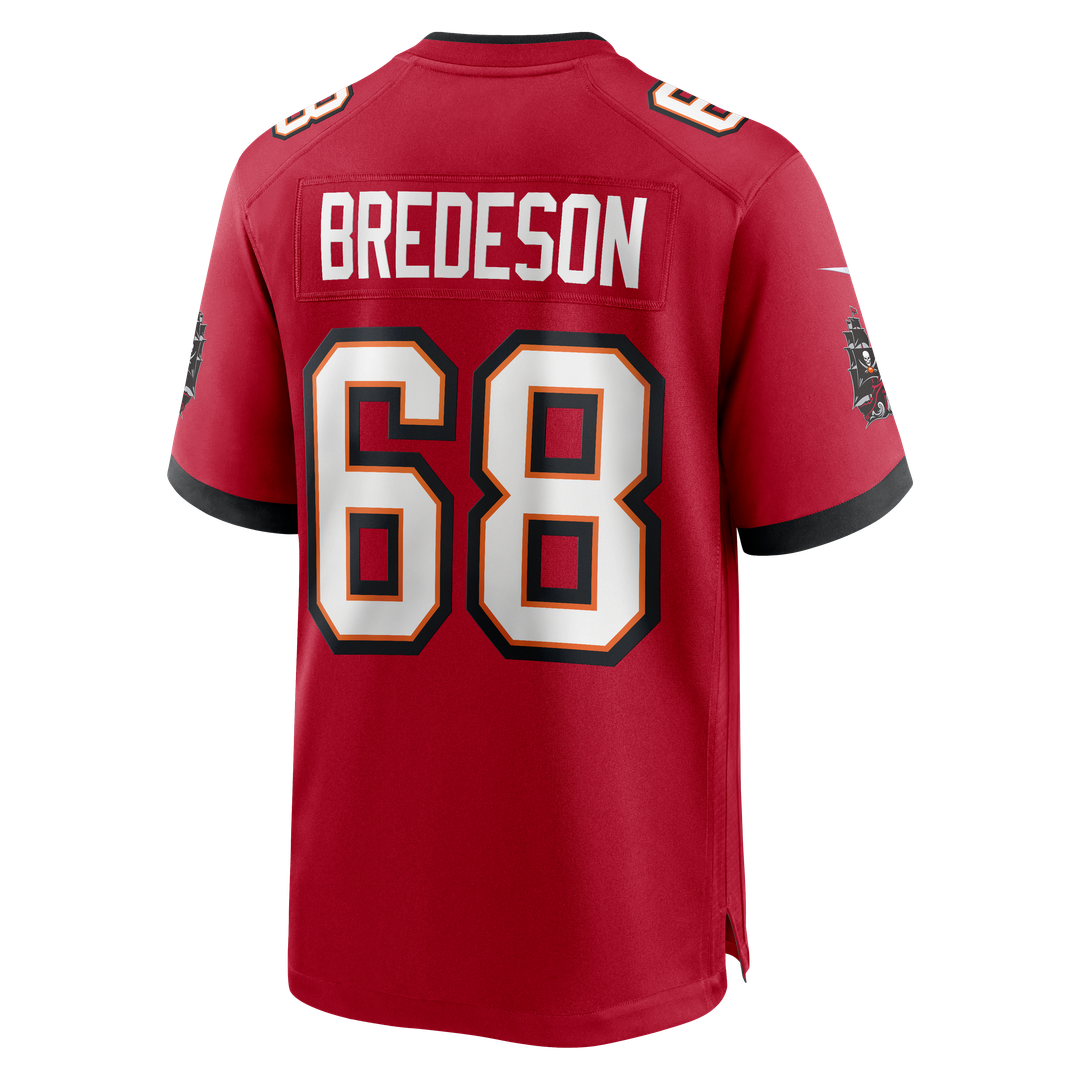 Ben Bredeson Tampa Bay Buccaneers Game Jersey - Red