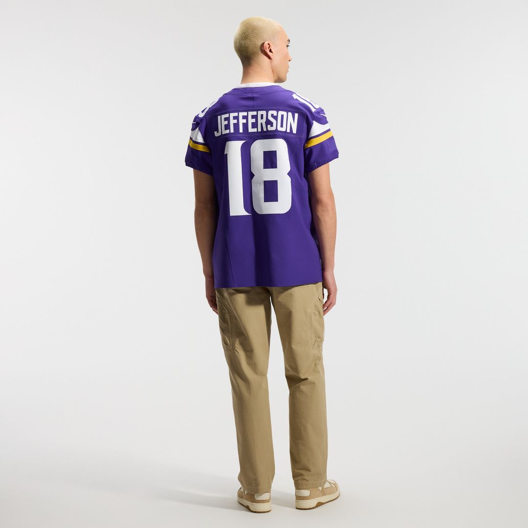 Justin Jefferson Minnesota Vikings Vapor F.U.S.E. Elite Jersey - Purple