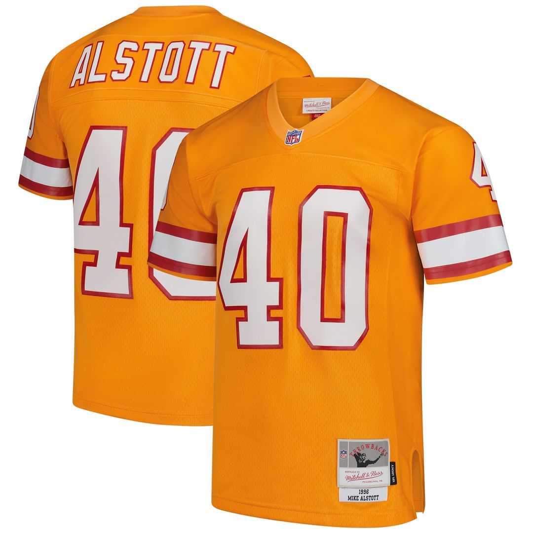 Mike Alstott Tampa Bay Buccaneers Legacy Replica Jersey - Orange