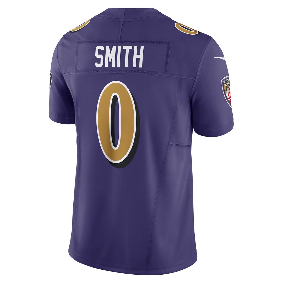 Roquan Smith Baltimore Ravens Alternate Vapor F.U.S.E. Limited Jersey - Black