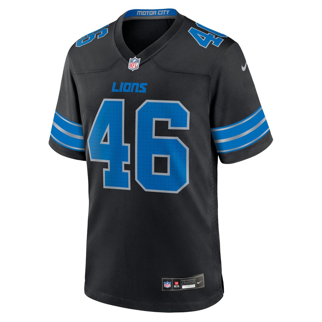Jack Campbell Detroit Lions Game Jersey - Blue