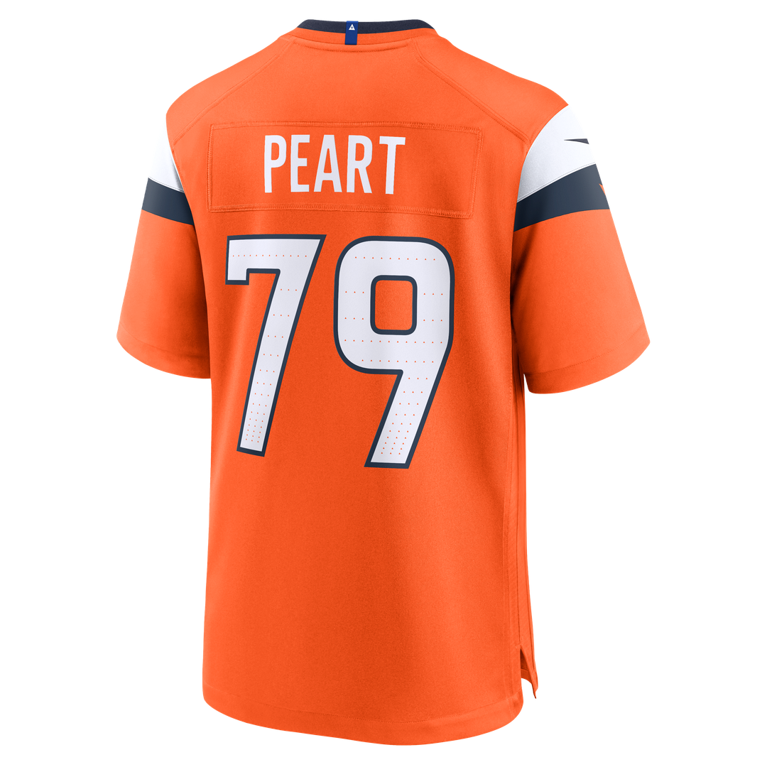 Matt Peart Denver Broncos Team Game Jersey - Orange