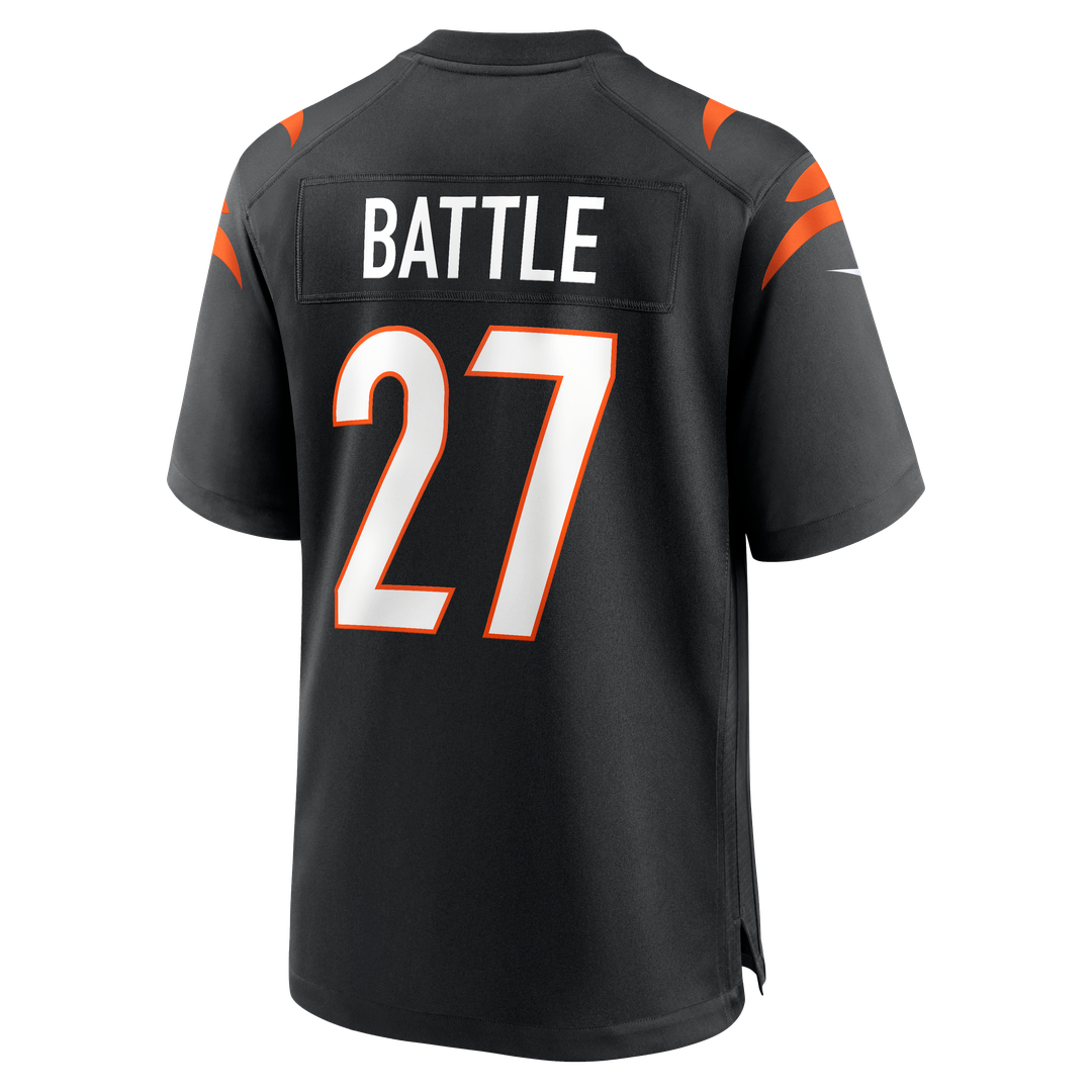 Battle Cincinnati Bengals Team Game Jersey - Black