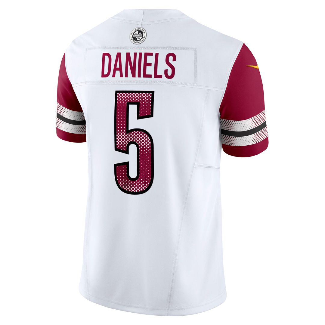 Jayden Daniels Washington Commanders Vapor F.U.S.E. Limited Jersey - White