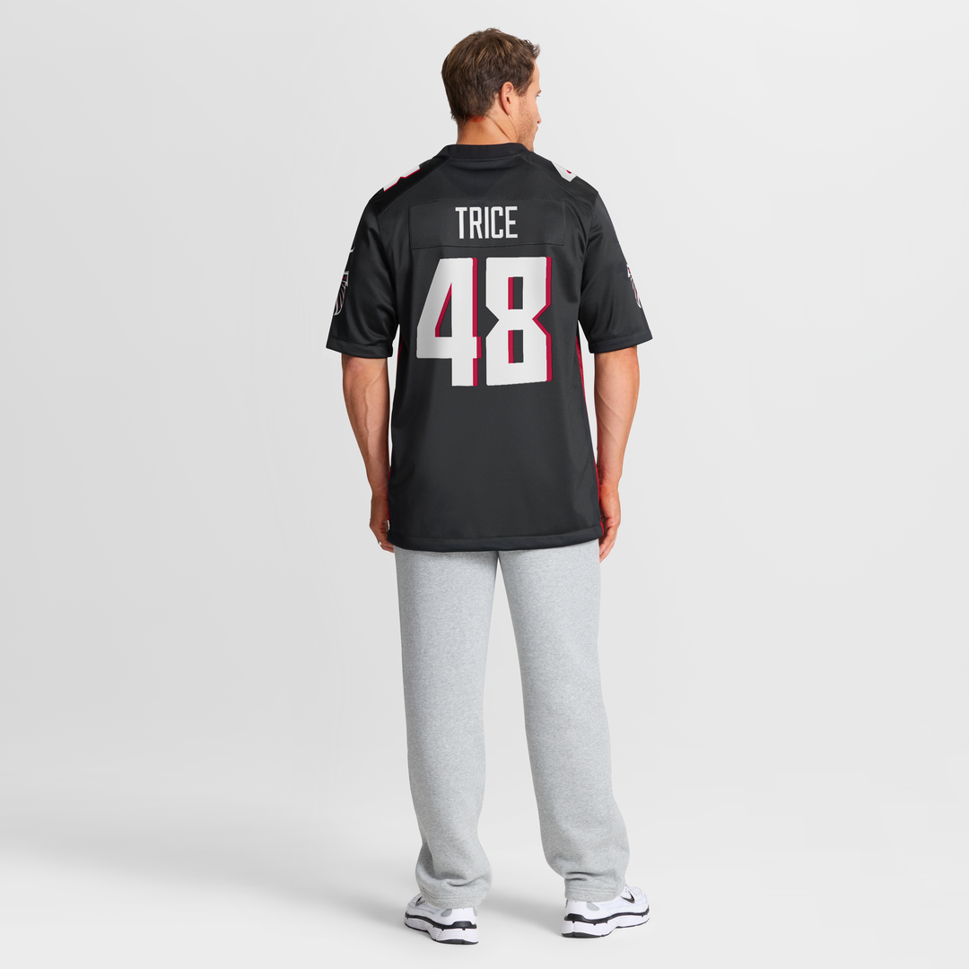 Bralen Trice Atlanta Falcons Team Game Jersey - Black