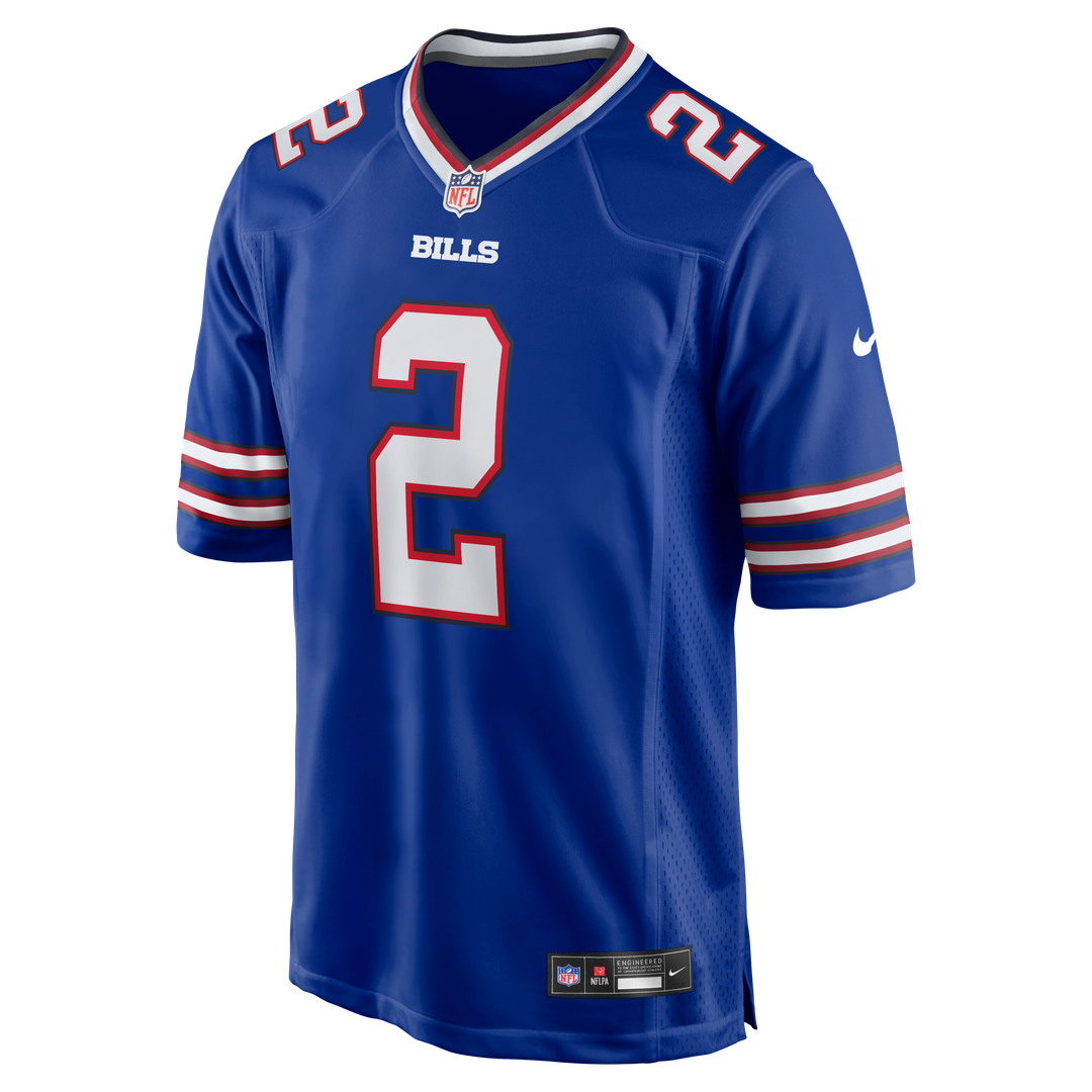 Tyler Bass Buffalo Bills Game Player Jersey - Royal