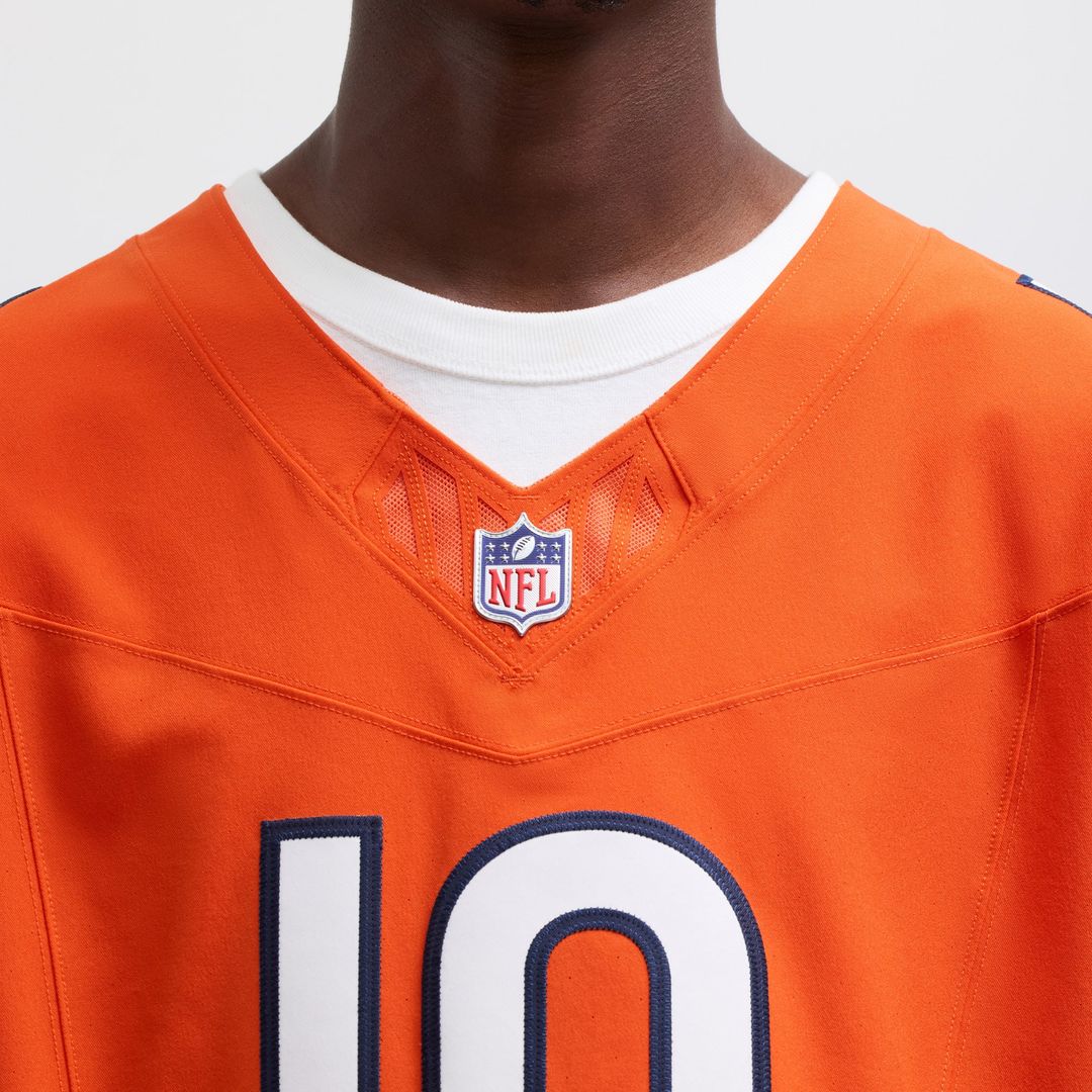 Caleb Williams Chicago Bears Alternate Vapor F.U.S.E. Elite Jersey - Orange