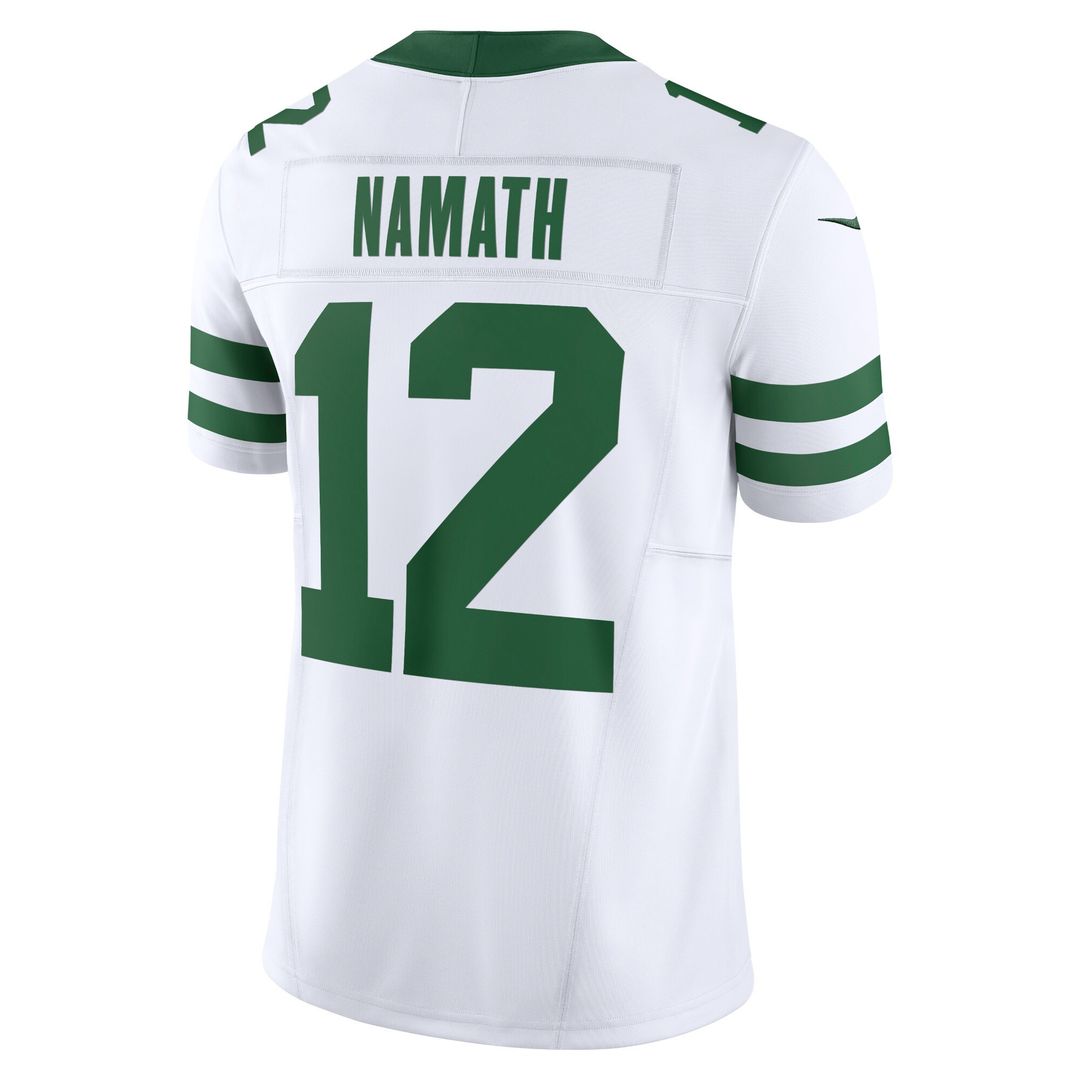 Joe Namath New York Jets Alternate Vapor F.U.S.E. Limited Jersey - Legacy Black