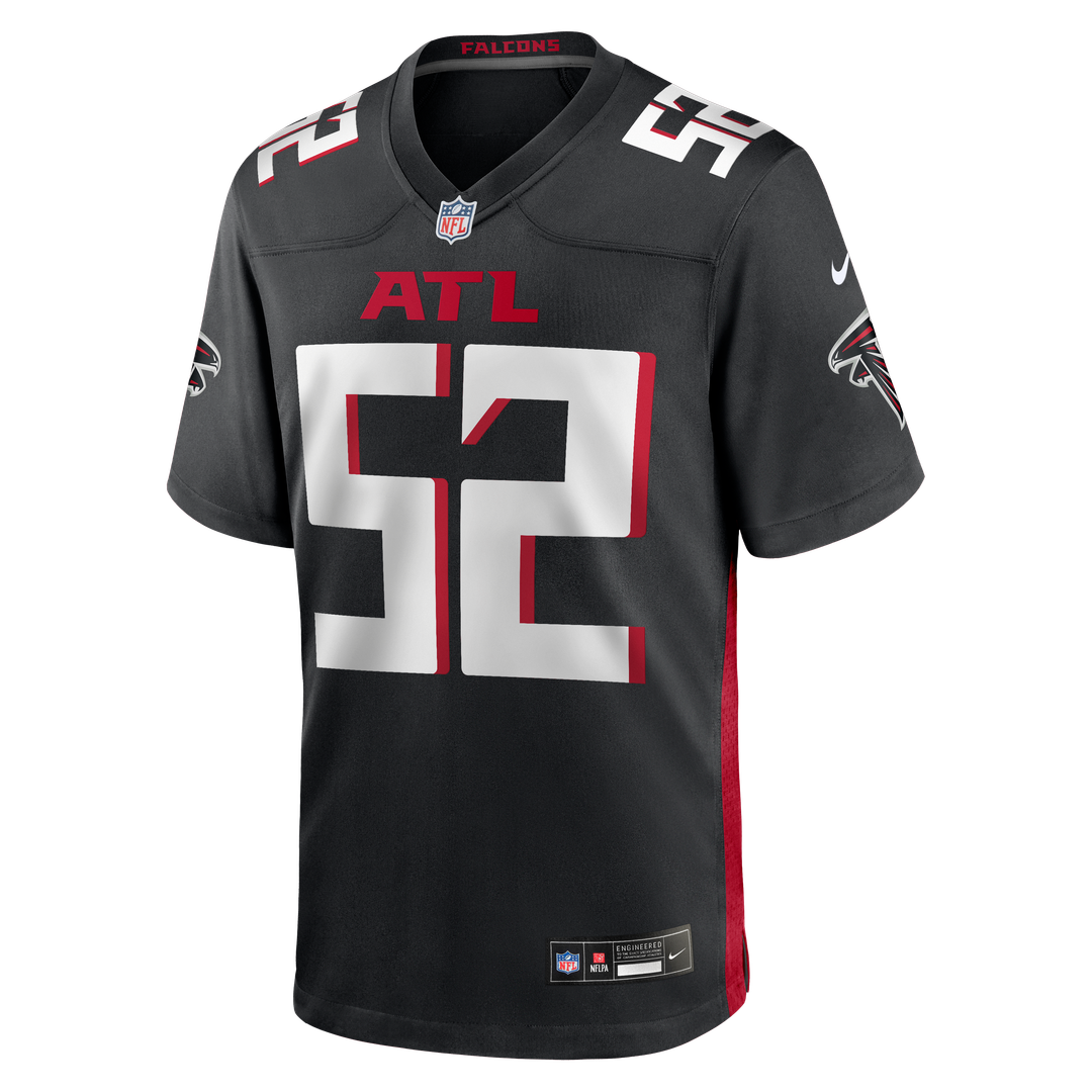 Jovaughn Gwyn Atlanta Falcons Team Game Jersey - Black