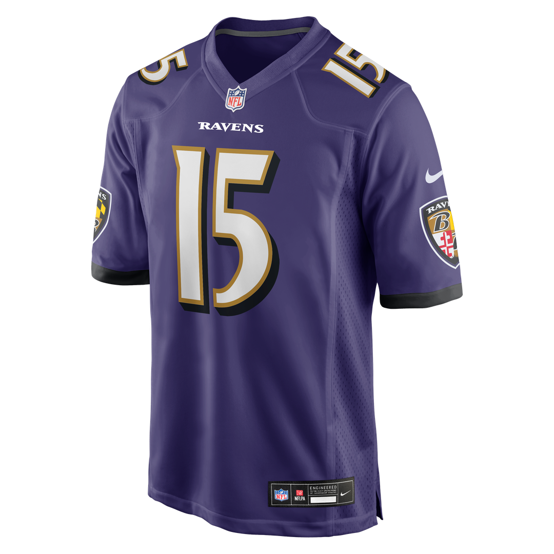 Cooper Rush Baltimore Ravens Team Game Jersey - Purple