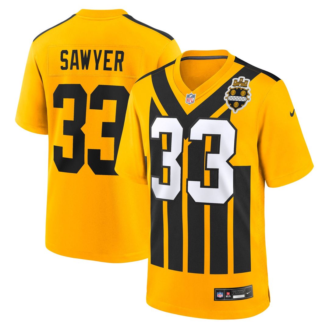 Jack Sawyer Pittsburgh Steelers Team Game Jersey - Black