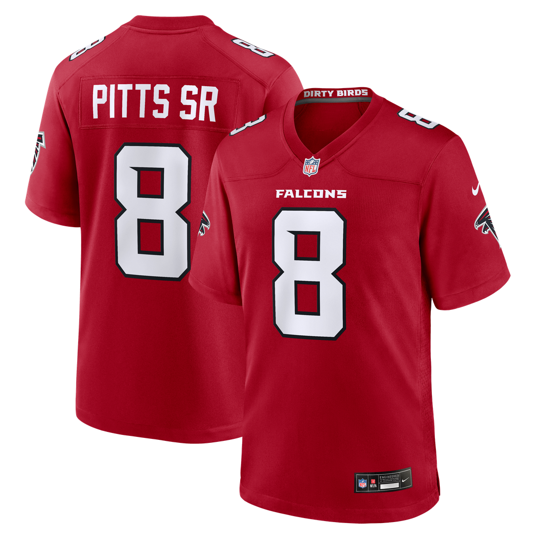 Kyle Pitts Sr. Atlanta Falcons Alternate Game Jersey - Black