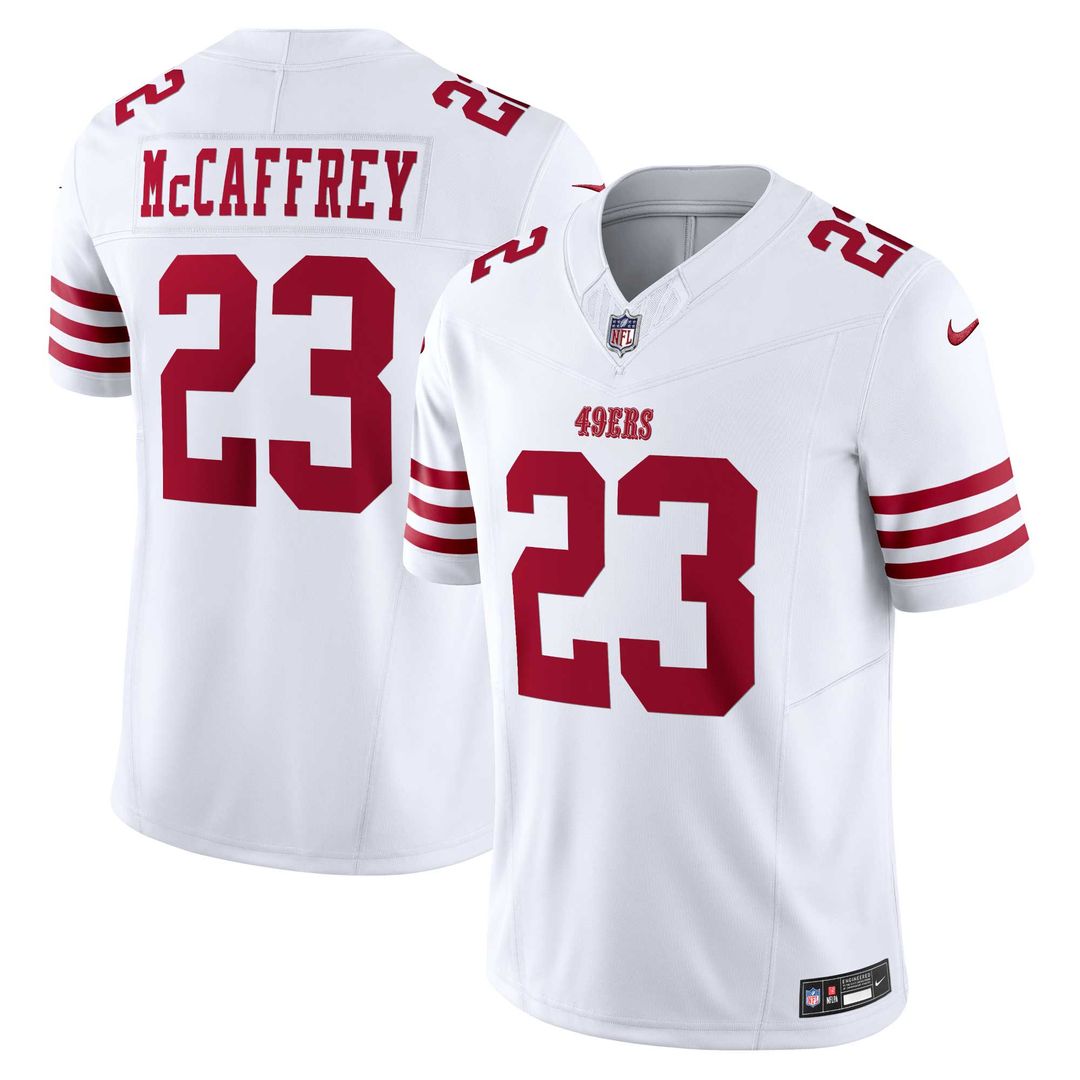 Christian McCaffrey San Francisco 49ers Vapor F.U.S.E. Limited Jersey - Scarlet