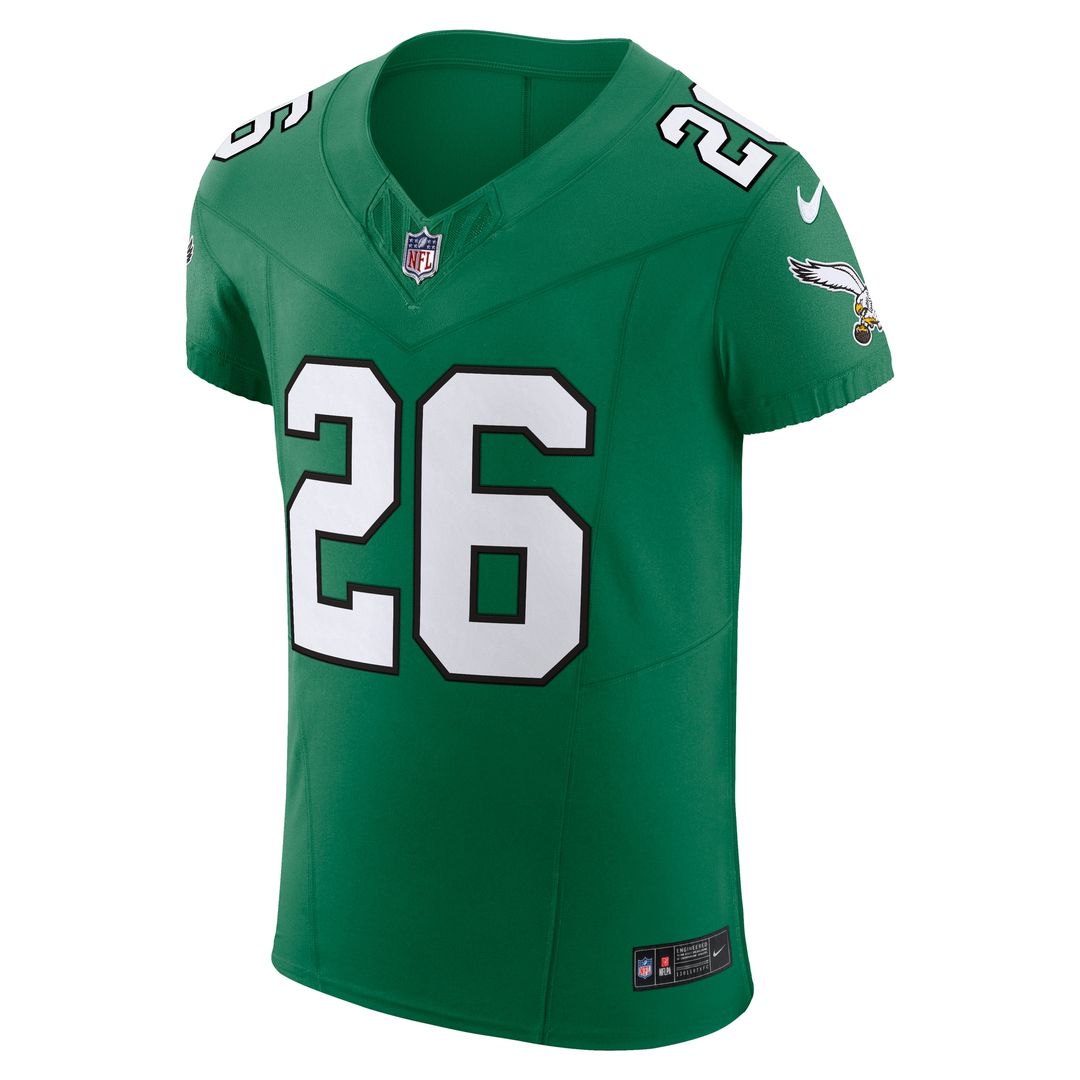 Saquon Barkley Philadelphia Eagles Alternate Vapor F.U.S.E. Elite Jersey - Kelly Green