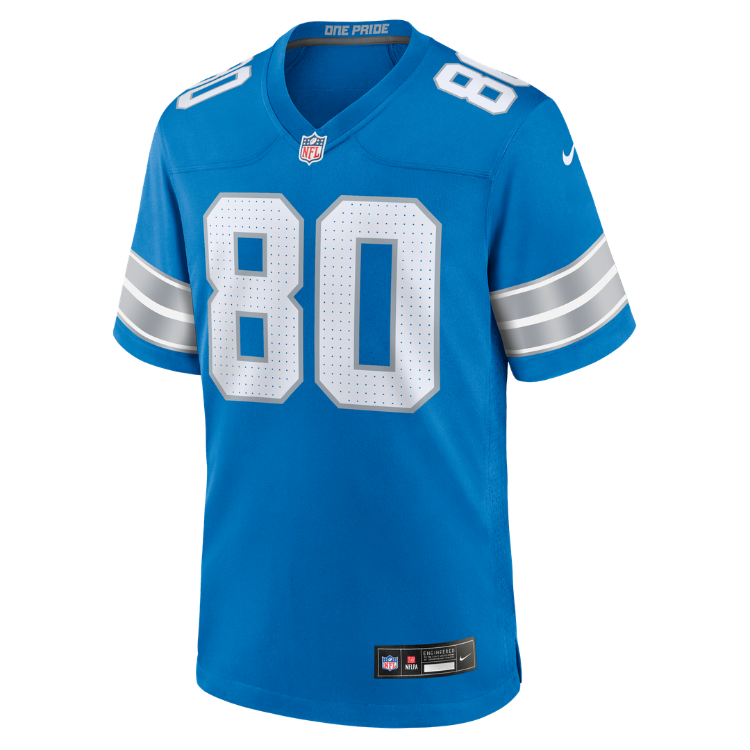 Malik Cunningham Detroit Lions Team Game Jersey - Blue
