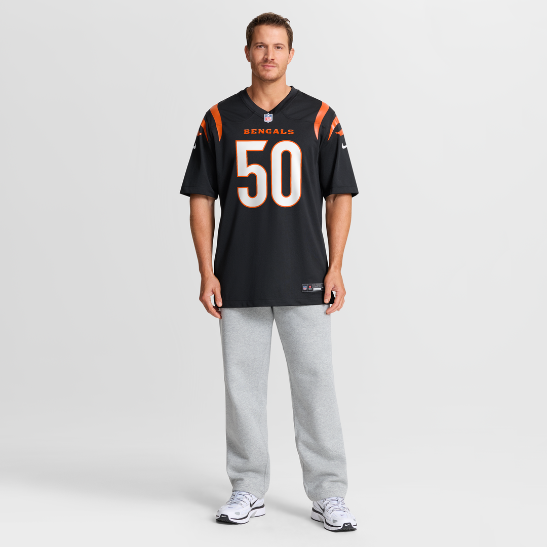 Shaka Heyward Cincinnati Bengals Team Game Jersey - Black