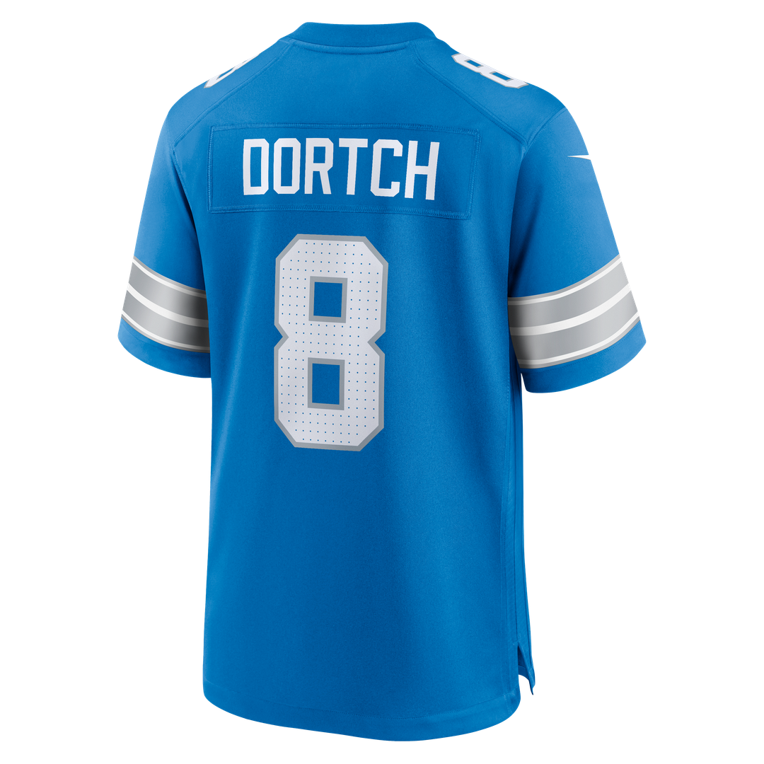 Greg Dortch Detroit Lions Team Game Jersey - Blue