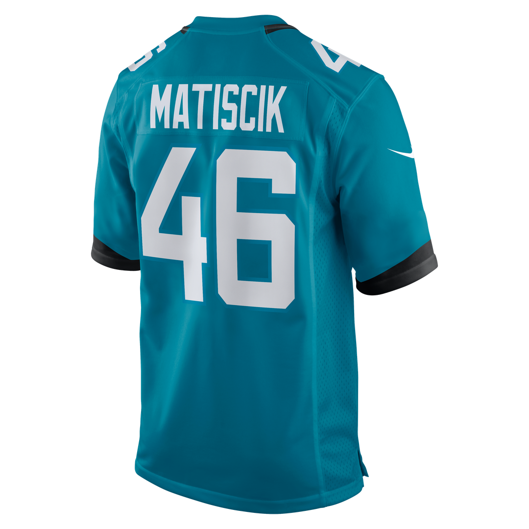 Ross Matiscik Jacksonville Jaguars Alternate Game Jersey - Black