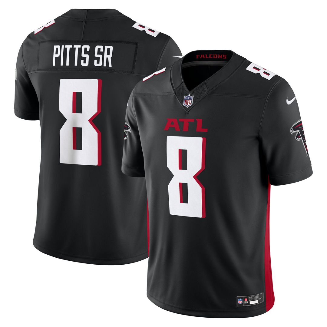 Kyle Pitts Sr. Atlanta Falcons Vapor F.U.S.E. Limited Jersey - Black