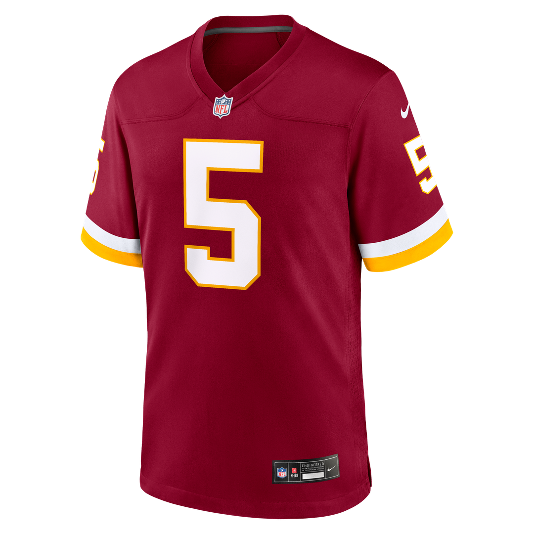 Hail Raiser Jayden Daniels Washington Commanders Alternate Game Jersey - Black